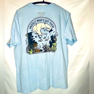 Costa Del Mar Reef Blue “Protect What's Out There” Graphic T-shirt - Men’s Large